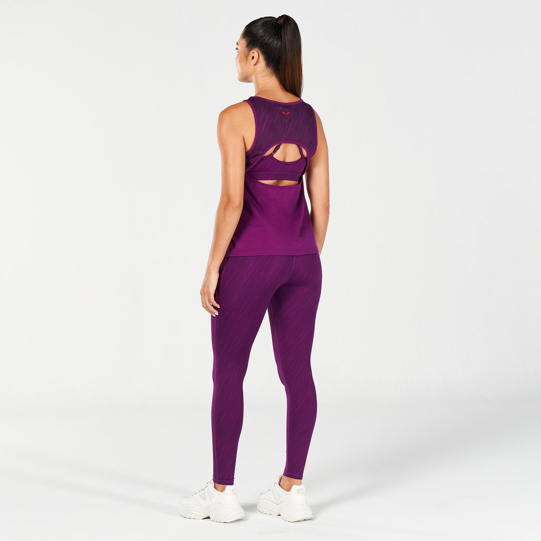 Core Open Back Tank - Dark Purple